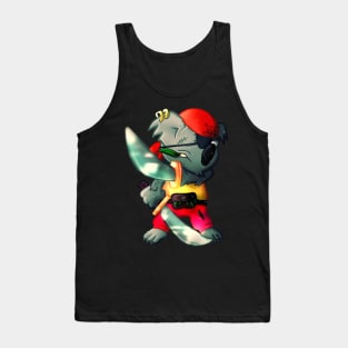 Pirate Droppo Koala Drop Bear Tank Top